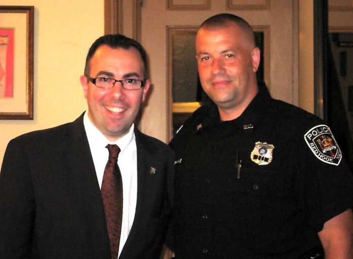 Mayor Cranna and Officer Plass
