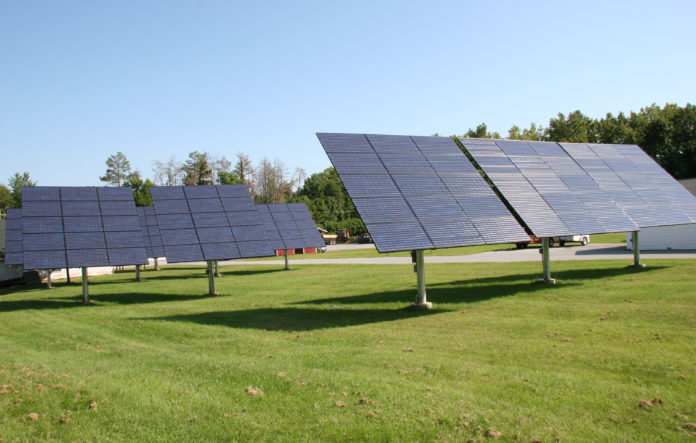 Fire house solar panels
