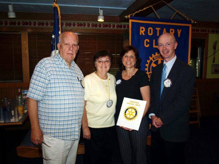 Pat Pennisi joins Rotary