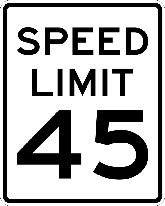 Speed Limit 45