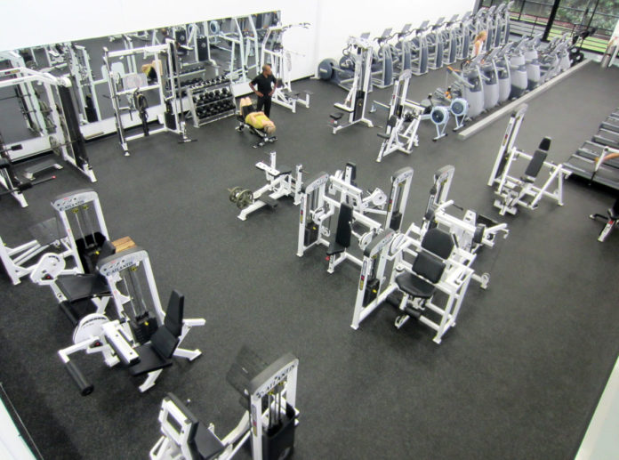 New weight room at Stevenson Athletic Center