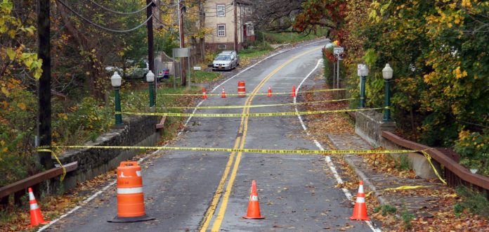 Superstorm Sandy - Madalin Bridge