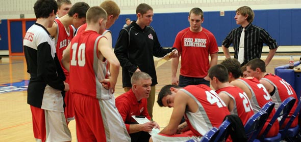 Coach Matt Hayes tries to solve Pine Plains