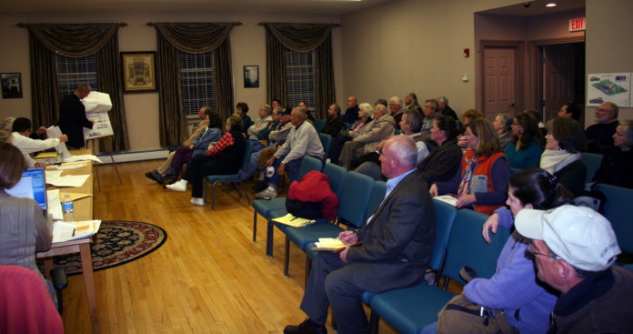 Milan gas station public meeting