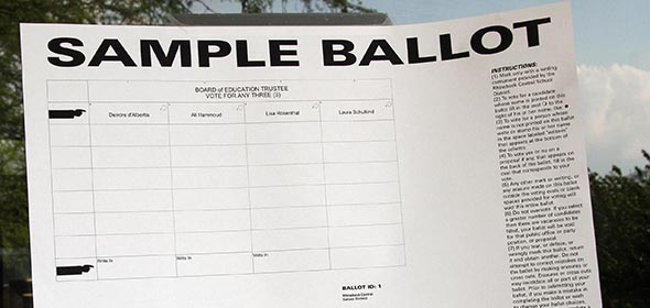 Rhinebeck Sample Ballot