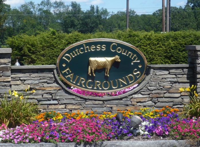 Entrance to the Dutchess County Fairgrounds.