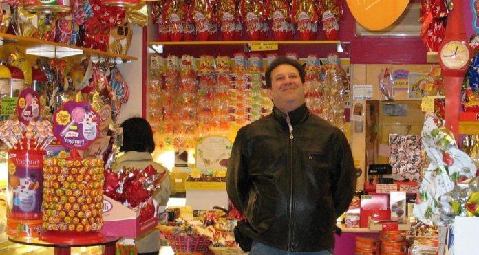 IRA in a candy store in Italy