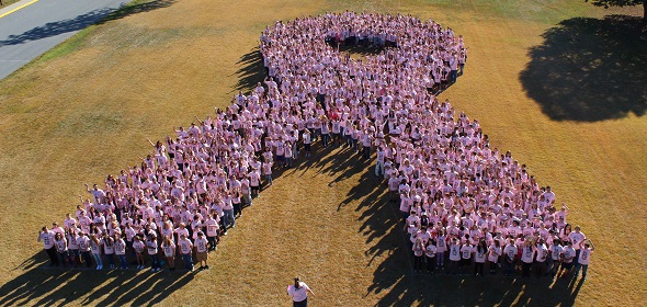 HP Haviland Breast Cancer Ribbon