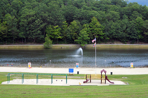 Wilcox Park Swimming Area